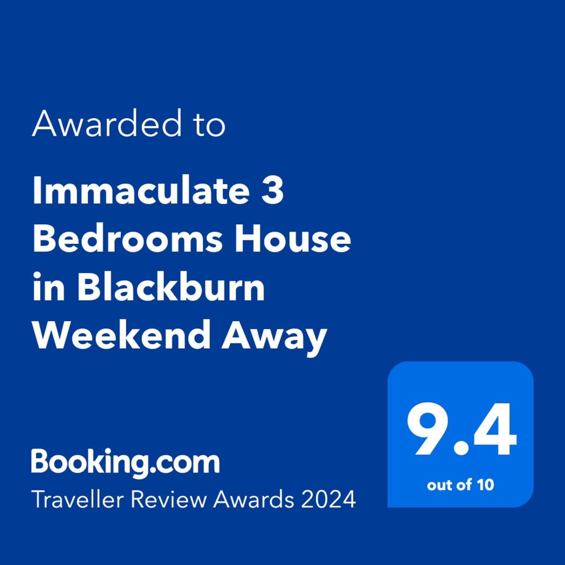 Come & Unwind In Charming 5 Bed House In Blackburn Blackburn  Bagian luar foto